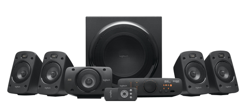 [980-000468] Logitech Z906, 5.1 canaux, 500 W, Universel, Noir, 1000 W, IR