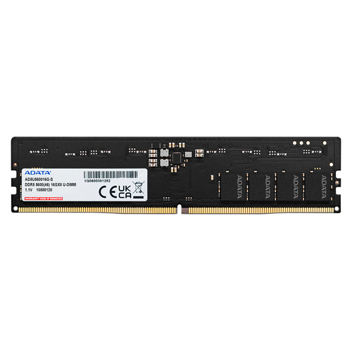 [AD5U56008G-S] ADATA DDR5 5600 U-DIMM, 8 Go, 1 x 8 Go, DDR5, 5600 MHz, 288-pin DIMM