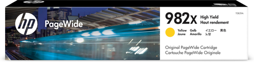 [T0B29A] HP Cartouche d’encre jaune PageWide 982X grande capacité authentique, Jaune, 1 pièce(s)