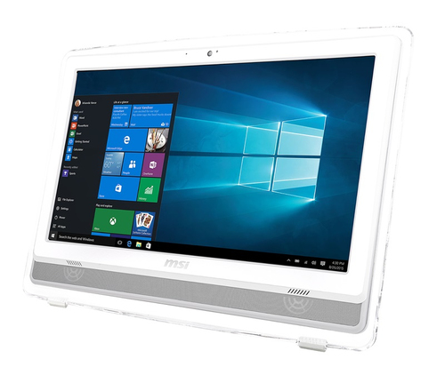 [9S6-AC1612-007] MSI Pro 22ET 4BW-007XEU, 54,6 cm (21.5”), Full HD, Intel® Celeron®, 4 Go, 500 Go, Blanc