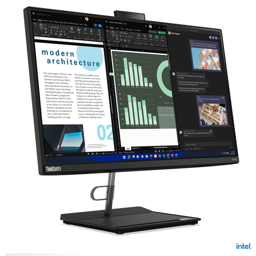 [12B30023FR] Lenovo ThinkCentre neo 30a, 54,6 cm (21.5”), Full HD, Intel® Core™ i3, 8 Go, 256 Go, Windows 11 Pro
