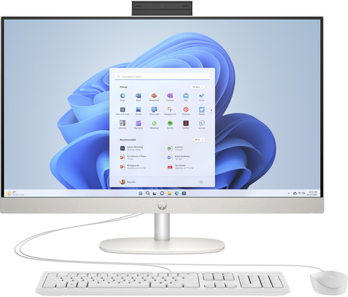 [8M1W6EA#ABF] HP 27-cr0034nf, AMD Ryzen™ 5, 7520U, 8 Go, 512 Go, Windows 11 Home