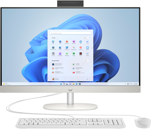 [9Z8C4EA#ABF] HP 27-cr0008nf PC, Intel® Core™ i5, i5-1335U, 16 Go, DDR4-SDRAM, 512 Go, Windows 11 Home