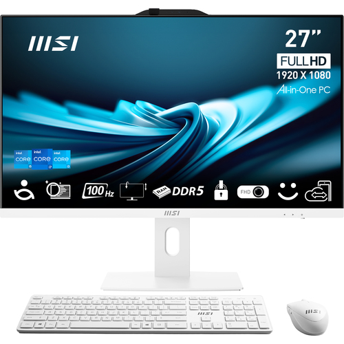 [9S6-AF8322-652] MSI Pro AP272P 14M-652FR, 68,6 cm (27”), Full HD, Intel® Core™ i7, 16 Go, 1 To, Windows 11 Pro