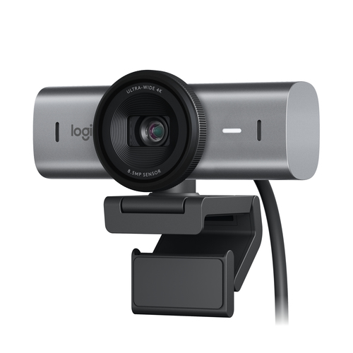 [960-001559] Logitech MX Brio, 4K Ultra HD, 30 ips, 1080p, 2160p, 4x, Couvercle de confidentialité