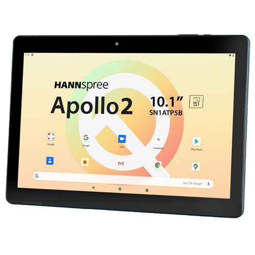 [SN1ATP5B] Hannspree HANNSpad Apollo 2, 25,6 cm (10.1”), 32 Go, 3 Go, Android 10, Noir