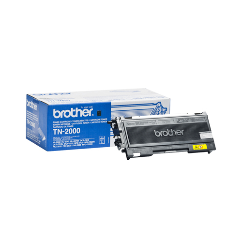 [TN2000] Brother TN-2000, 2500 pages, Noir, 1 pièce(s)