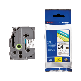 [TZE251] Brother TZE-251, Noir sur blanc, TZe, Blanc, 2,4 cm, 8 m, 1 pièce(s)