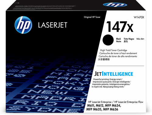 [W1470X] HP LaserJet Toner noir grande capacité authentique 147X, 25200 pages, Noir, 1 pièce(s)