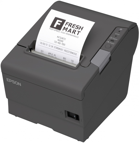 [C31CA85042] Epson TM-T88V, Thermique, Imprimantes POS, 180 x 180 DPI, 300 mm/sec, 55 - 80 µm, 80, 56, 22 mm