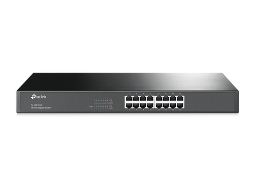 [TL-SG1016] TP-Link TL-SG1016, Non-géré, Gigabit Ethernet (10/100/1000), Full duplex, Grille de montage, 1U