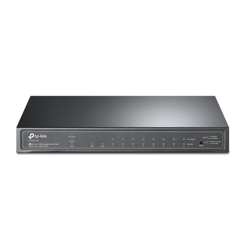 [TL-SG2210P] TP-Link JetStream TL-SG2210P, Géré, L2/L4, Gigabit Ethernet (10/100/1000), Connexion Ethernet, supportant l'alimentation via ce port (PoE)
