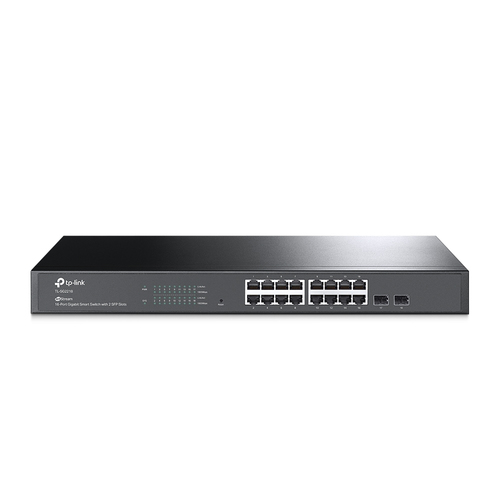 [TL-SG2218] TP-Link JetStream TL-SG2218, Géré, L2/L2+, Gigabit Ethernet (10/100/1000), Grille de montage, 1U