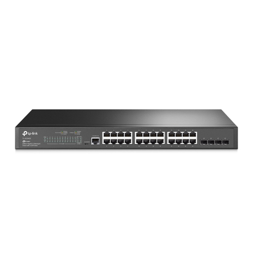 [TL-SG3428] TP-Link JetStream TL-SG3428, Géré, L2/L3, Gigabit Ethernet (10/100/1000), Grille de montage, 1U