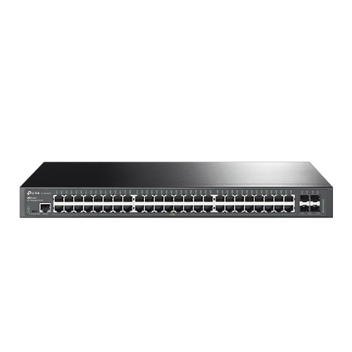 [TL-SG3452X] TP-Link JetStream TL-SG3452X, Géré, L2+, Gigabit Ethernet (10/100/1000), Grille de montage, 1U