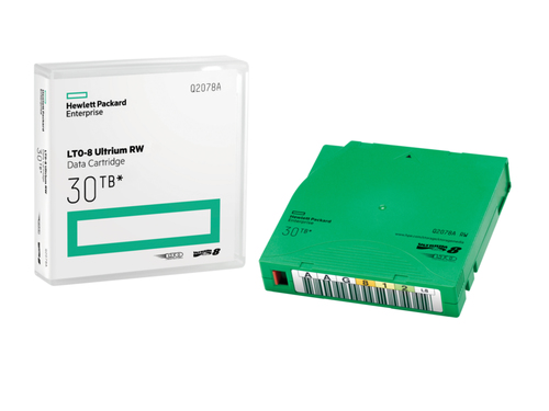 [Q2078AN] HP Q2078AN, Bande de données vierge, LTO, 30 To, 30 année(s), 525 kbit/pouce, Blanc