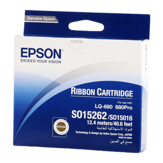 [C13S015262] Epson C13S015262, - Epson LQ-1060 - Epson LQ-2500 - Epson LQ-2500+ - Epson LQ-2550 - Epson LQ-670 - Epson..., Noir, Dot Matrix, 24-pin, 2000000 caractères, Noir
