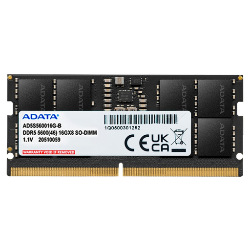 [AD5U480016G-S] Barrette mémoire ADATA U-DIMM 16GB DDR5-4800 MHz