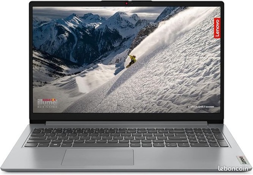 [82VG00QEFE] Lenovo IdeaPad 1 15AMN7, AMD Ryzen™ 3, 39,6 cm (15.6”), 8 Go, 512 Go Garantie 2 ans 