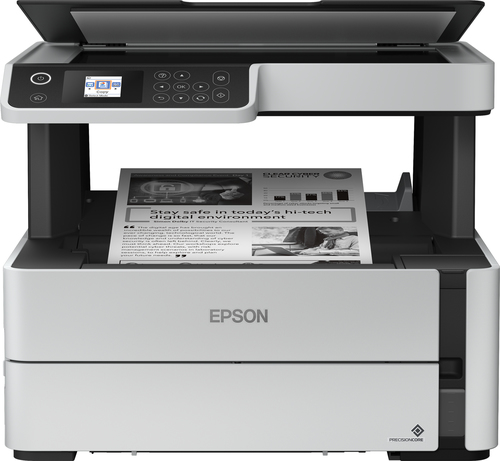 [C11CH43403] Epson EcoTank ET-M2170, Jet d'encre, Impression mono, 1200 x 2400 DPI, A4, Impression directe, Noir, Gris, Blanc