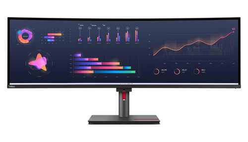 [63DBRAT1EU] Lenovo ThinkVision P49w-30, 124,5 cm (49”), DQHD, LED, 6 ms, Noir