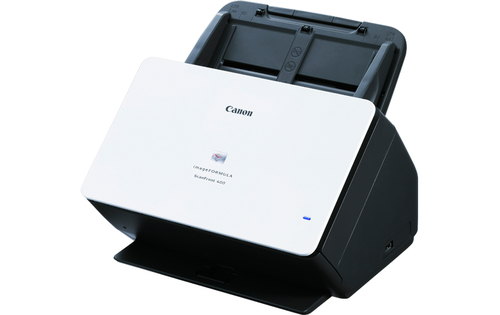 [1255C003AB] Canon imageFORMULA ScanFront 400, 216 x 356 mm, 600 x 600 DPI, 45 ppm, 45 ppm, Scanner ADF, Noir, Blanc