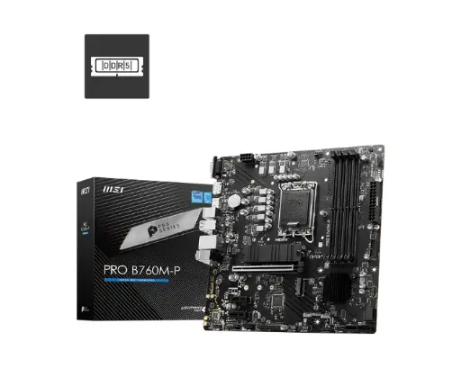 [911-7E02-026] MSI Carte Mère PRO B760M-P. Intel B760. Socket LGA 1700. DDR5