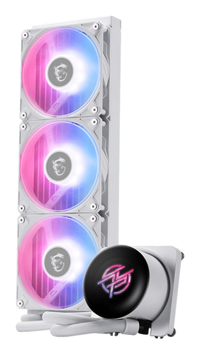 [306-7ZWGA21-L80] MSI MPG CORELIQUID P13 WHITE, Refroidisseur de liquide tout-en-un, 12 cm, Blanc